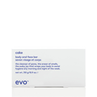 evo cake body and facial soap